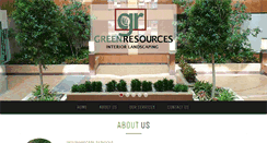 Desktop Screenshot of greenresources.net
